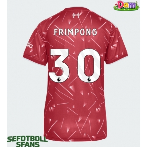 Liverpool Jeremie Frimpong #30 Hemmatröja Kvinnor 2026-27 Kortärmad